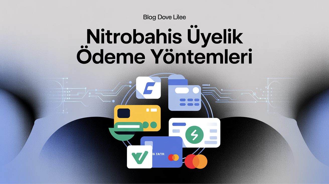 Nitrobahis Üyelik Ödeme yöntemleri (1)