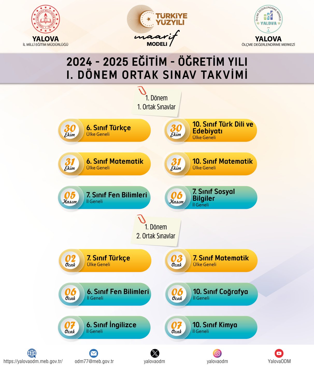 İl Geneli Sınav Sabah ve Öğleden Sonra Nedir, Nasıl Uygulanır? - Kapak Görseli