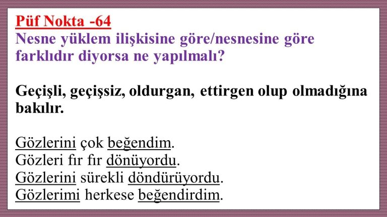 Nesne Yüklem İlişkisine Göre Fiiller Nelerdir? 8. Sınıf Konu Anlatımı - Kapak Görseli