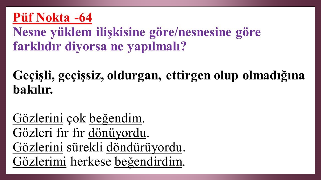 Nesne Yüklem İlişkisine Göre Fiiller Nelerdir? 8. Sınıf Konu Anlatımı - Kapak Görseli