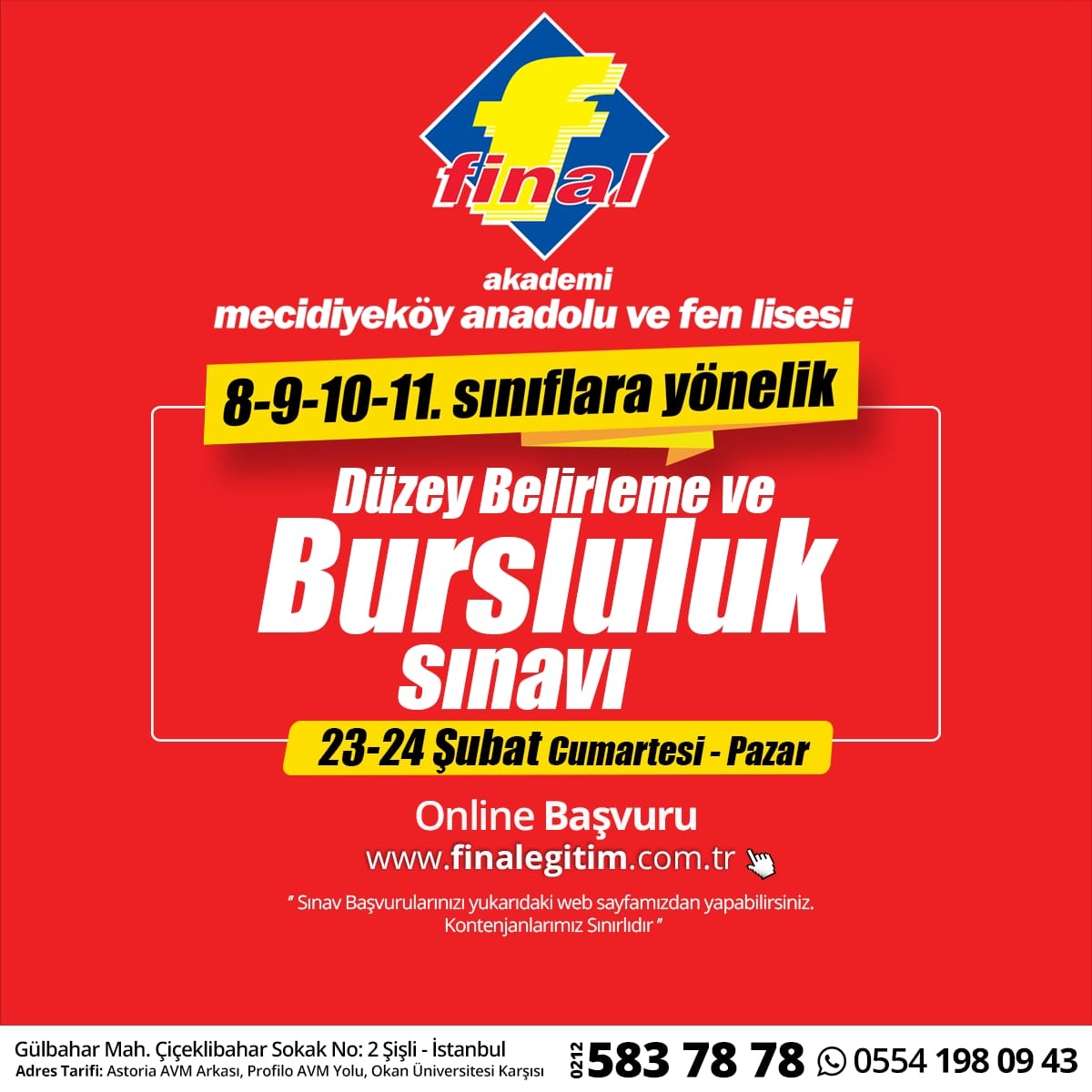Final Okulları Bursluluk Sınavına Kimler Başvurabilir? Merak Edilenler Burada! - Kapak Görseli