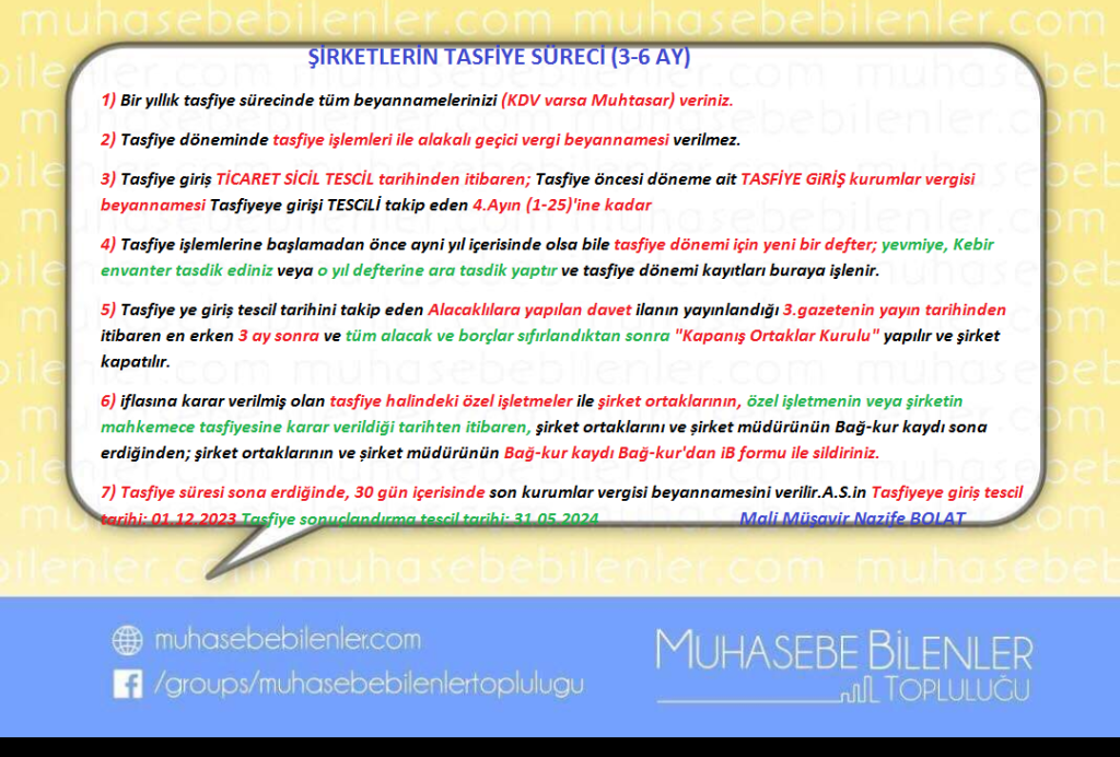 Tasfiye Giriş Kararı Nisabında Uzmanların 2026 Püf Noktaları - Kapak Görseli