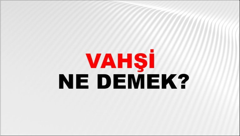 Vahşist Kavramının Anlamı ve Güncel [Uzman Rehber 2026] - Kapak Görseli