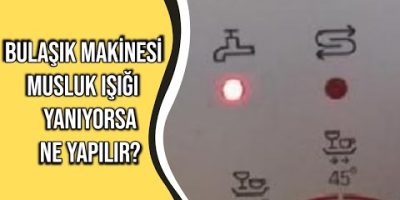 Bulaşık Makinesinde Musluk Sembolünün Yanma Sebepleri ve Kesin Çözümleri [2026] - Kapak Görseli