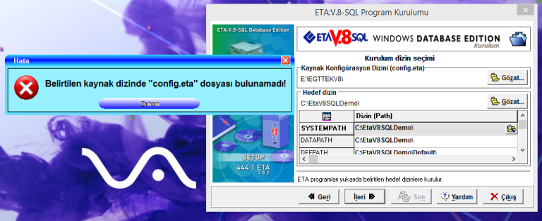 Eta Hatalı Konfigürasyon Sorununa Kesin Çözüm Yöntemleri [2026] - Kapak Görseli